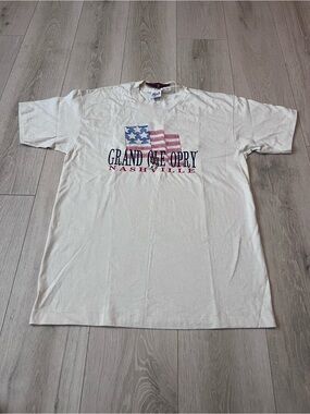 Anvil Cream Grand Ole Opry Nashville Short Sleeve Tee